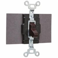 Pass & Seymour® 1221 Manual Controller Switch, 120/277 VAC, 15 A, 1 W Power Rating, 1NO Contact