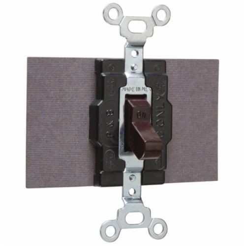 Pass & Seymour® 1221 Manual Controller Switch, 120/277 VAC, 15 A, 1 W Power Rating, 1NO Contact
