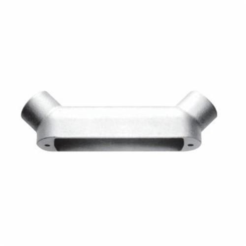 BUB10Crouse-Hinds Condulet® BUB6 Type BUB Mogul Conduit Body, 2 in Hub, Feraloy® Iron Alloy, Aluminum Acrylic Painted/Electro-Galvanized