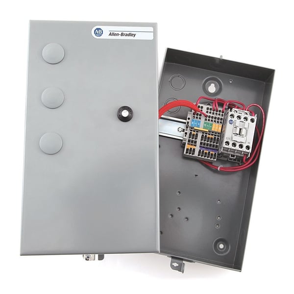 109-C09VKFE1C-1Allen-Bradley 109-C09VKFE1C-1 109C IEC Enclosed Non-reversing Non-Combination Starter, 100-C09, IP66 (EN/IEC Only) ABS Plastic - Small (Indoor Use Only), 230V 50/60Hz, E1 Plus OLR 1.00 - 5.00A