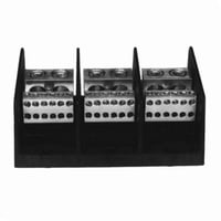 PDB-14-500-3ILSCO® ClearChoice® PDB-11-350-3 Type PDB Mechanical Medium Power Distribution Block, 600 VAC, 310 A, 3 Poles, 6 AWG to 350 kcmil Wire, Aluminum Alloy