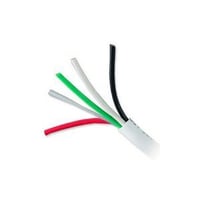 GEN5474-55-01GENESIS, Audio Cable, White, PVC, Non-Plenum