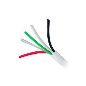 GEN5474-55-01GENESIS, Audio Cable, White, PVC, Non-Plenum