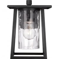LDG8408KQuoizel Inc LDG8408K Lodge Outdoor Lantern, 100 W, A19 Medium Lamp Base Incandescent Lamp