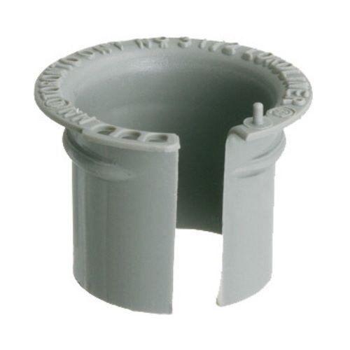 193Bridgeport® 193 Lock-A-Liner Conduit Bushing, 1 in Trade, Plastic, Plain