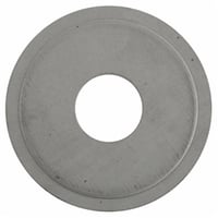 WA-172Steel City® WA-172 Reducing Washer, 2-1/2 x 3/4 in, For Use With Rigid/IMC Conduits, Steel, Zinc Plated