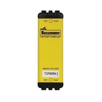 Bussmann® CUBEFuse™ TCF90RN Non-Indicating Time Delay Fuse, 90 A, 600 VAC, 300 VDC, 50/200/300 kA, Class CF, Cartridge Body
