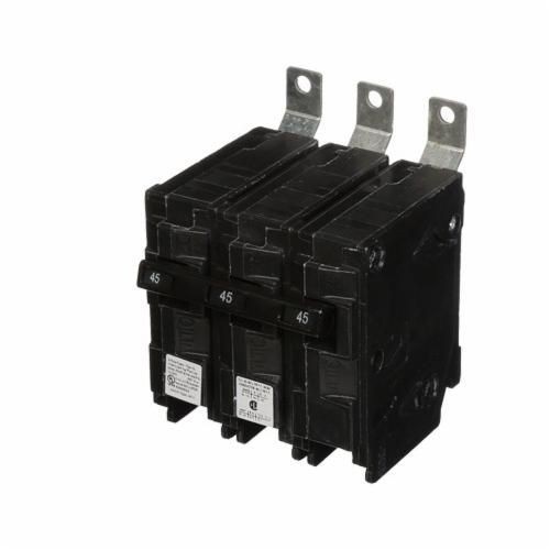 B345Siemens B345 Type BL Low Voltage Molded Case Circuit Breaker, 240 VAC, 45 A, 10 kA Interrupt, 3 Poles, Thermal/Magnetic Trip