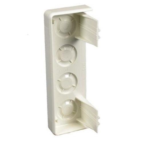 Wiremold® 5410 Blank End Fitting, For Use With 5400 Series Raceway, PVC, Ivory