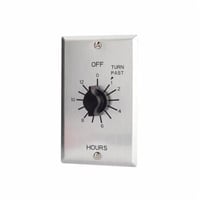 C512HNSI Tork® C512H Auto Off Interval Mechanical Spring Wound Timer, 12 hr Setting, 125/250/277 VAC, 1 hp, 2 hp, SPDT Contact, 1 Pole