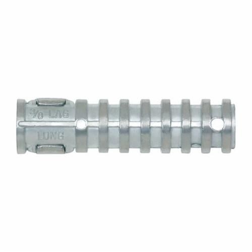 1151DeWALT® 1151 Short Lag Shield, 3/8 in Dia, 1-3/4 in OAL, 5/8 in Drill, Zamak Alloy