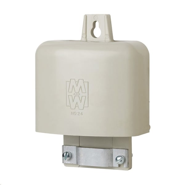 Madison Electric ME256 Service Entrance Cable Cap, (2, For Use With (3) 2/0 to 4/0 AWG Stranded Service Entrance Cable, Plastic