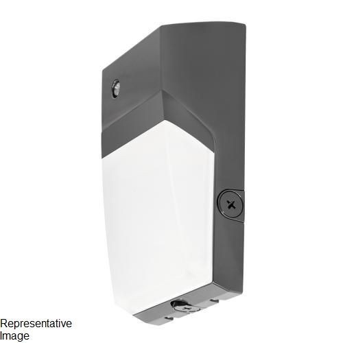 RAB WPTLED40N/D10/PC2 Tallpack With 0 to 10 VDC Dimming Driver and 120 to 277 VAC Photocell, LED Lamp, 38 W Fixture, 120/208/240/277 VAC, Bronze Housing