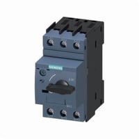 3RV20111EA10Siemens SIRIUS 3RV20111HA10 Type 3RV2 Motor Protection Circuit Breaker, 690 VAC, 5.5 to 8 A, 4 kA Interrupt, 3 Poles, Thermal/Magnetic Trip