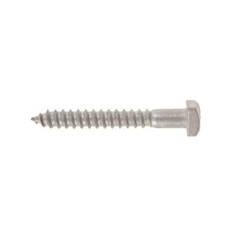 872212GPCHANCE 872212GP Fasteners, Gimlet Point Lag Screw, 1/4 inch, 2-1/2 inch, Galvanized