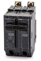 THQB2150General Electric THQB2150 Miniature Circuit Breaker, 120/240 VAC, 50 A, 10 kA, 2 Poles, Non-Interchangeable Trip