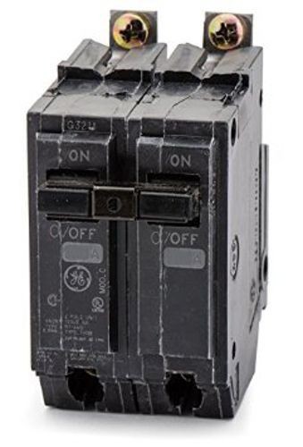 THQB2150General Electric THQB2150 Miniature Circuit Breaker, 120/240 VAC, 50 A, 10 kA, 2 Poles, Non-Interchangeable Trip