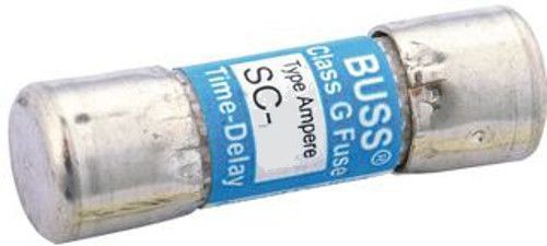 SC-20Bussmann® SC-20 Current-Limiting Time Delay Fuse, 20 A, 600 VAC/170 VDC, 100/10 kA Interrupt, Class G, Cylindrical Body