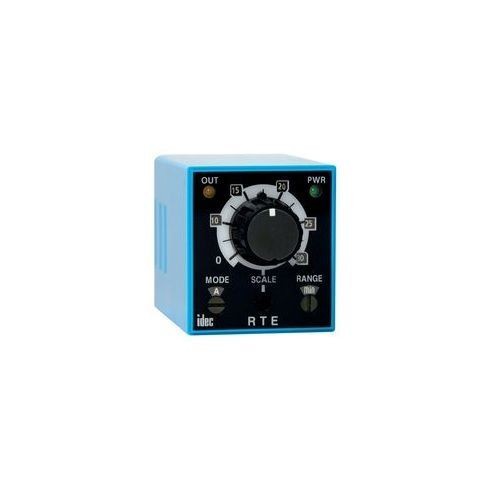 RTE-P1AD24IDEC RTE-P1AD24 Solid-State Analog Timer, 0.1 s to 600 hr Setting, 24 VAC/VDC, 8 Pin, DPDT Contact