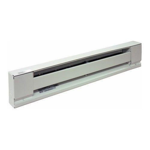 TPI E2915072S 2900S 1-Phase Standard Electric Baseboard Convection Heater, 5100 Btu/hr Capacity, 120 VAC, 1500 W Power Rating, Wall Mount