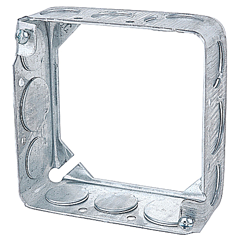 Data-Spec SheetSteel City® 53151-1/2-3/4 1-Outlet Extension Ring, 4 in L x 4 in W x 1-1/2 in D, Steel