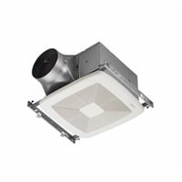 XB80Broan® ULTRA GREEN™ XB110 Single-Speed DC Motor Ventilation Fan, 110 cfm, 6 in Dia Duct, 7.7 W, 120 VAC, 0.2 A, Domestic