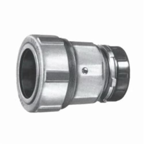 Adalet JAG 95-05 Jacketed Straight Cable Connector, 1/2 in Trade, Aluminum