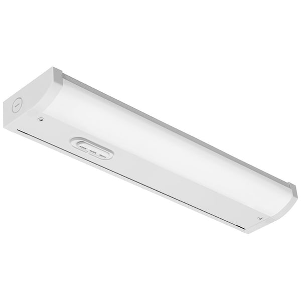 UCES 24IN SWW4 90CRI WH M6Juno® Contractor Select™ UCES 12IN SWW4 90CRI WH M6 Economy Undercabinet, Static LED Lamp, 6.7 W Fixture, 120 VAC, White Housing