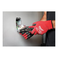 48-22-3078Milwaukee® 48-22-3078 7-In-1 High Leverage Lineman Combination Plier, 18 to 8 AWG Solid/20 to 10 AWG Stranded THK Max Wire, 0.45 in Steel Jaw