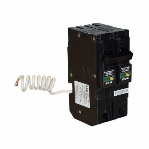 EATON FIRE-GUARD® BRL215CAF Type BR Combination Arc-Fault Circuit Breaker, 120/240 VAC, 15 A, 10 kAIC Interrupt, 2 Poles, Common Trip