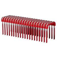 Milwaukee® MNM1-600 MNM Insulated Cable Staples, 0.75 in W Crown, 3 in L Leg, Galvanized steel, Gray