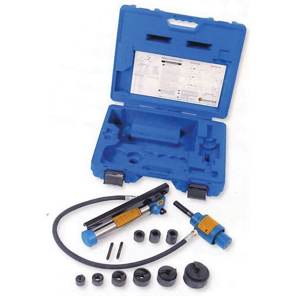 154PMCurrent Tools PIECE MAKER™ 154PM Hydraulic Knockout Set, 1/2 to 4 in Capacity, High Strength Steel