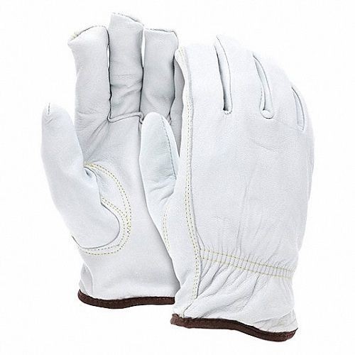 3613HLMCR Safety 3613HL MCR Safety Cut Pro® Drivers Work Gloves, L, Goatskin Leather, Hemmed Cuff, Resists: Abrasion, Cut and Puncture, ANSI Cut-Resistance Level: A4, ANSI Puncture-Resistance Level: 3