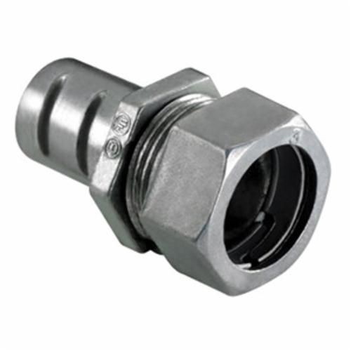 583-DCBridgeport® 583-DC Conduit Combination Coupling, 1 in, For Use With FMC/EMT Conduit, Die Cast Zinc, Ball Burnished/Mirror Smooth