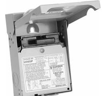 TFN60RGeneral Electric TFN60R General Electricneral Duty Non-Fusible Pullout Air-Conditioner Disconnect, 240 VAC, 60 A, 10 hp, 2 Poles