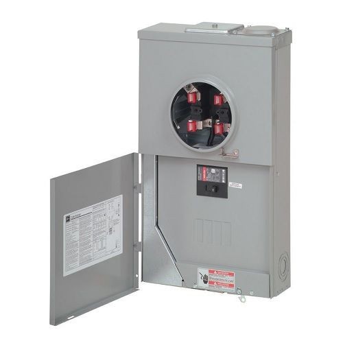 MBT48B125BTSCutler-Hammer MBT48B125BTS Type BR All-in-One Ringless Meter Breaker Combination, 120/240 VAC, 125 A, NEMA 3R Enclosure