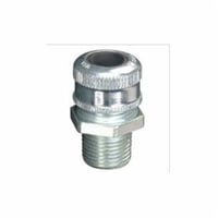 CGB7920Crouse-Hinds CGB7913 Form E Straight Cable Gland Cord Connector, 2-1/2 in Trade, 1-3/8 to 1-5/8 in Cable Openings, Aluminum/Steel, Acrylic Painted/Electro-Galvanized