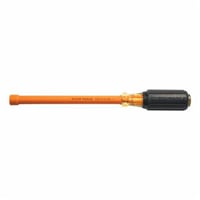 646-5/16-INSKlein® 646-5/16-INS Insulated Nutdriver, 5/16 in, Hollow Shank, Orange Cushion Grip Handle