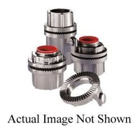 STA 8EATON Crouse-Hinds Myers™ STTB 2 Threaded Through Bulkhead Fitting, 3/4 in, For Use With Rigid/IMC Conduit, Zinc