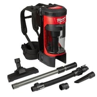 Milwaukee® 0885-20 3-in-1 Cordless Backpack Vacuum, 1 gal Tank, 159 W Power Rating, 18 VDC