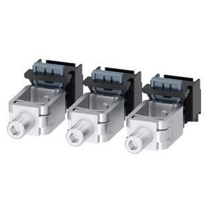 3VA9133-0JA11Sentron™ 3VA9133-0JA11 1-Wire 3-Pole 3-Piece Box Terminal, 14 to 3/0 AWG, For Use With 3VA4, 3VA51 at 125 A Molded Case Circuit Breaker