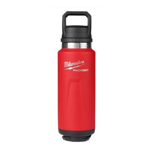 48-22-8397RMilwaukee® PACKOUT™ 48-22-8397R Insulated Bottle With Chug Lid, 36 oz, Metal, Twist-to-Lock PACKOUT™ Connectivity