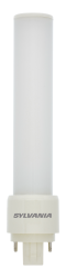 Sylvania LED9/PB/GX24Q/H/841/G2/75037 Pin Base LED Lamp, 9 W, GX24Q-1 LED Lamp, T4X2 Horizontal Shape, 1000 Lumens