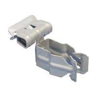 nVent ERICO 12P24SM Conduit to Flange Clip, 3/4 in Conduit, 15 lb Load, 0.866 to 1.181 in OD, Spring Steel
