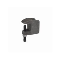 B-Line B3034-1/2HDGW/ZN Wedge C-Clamp With Zinc Hardware, 1/2-13 Rod, 3/4 in THK, 810 lb Load, Cast Malleable Steel, Hot Dipped Galvanized