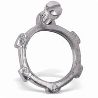 115-TBT&B® 109 Bonding Locknut, 1-1/4 in, For Use With Rigid/IMC Conduits, Steel
