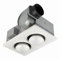 164Broan® 164 Bulb Heater, 70 cfm, 4 in Dia Duct, 500 W, 120 VAC, 500 W