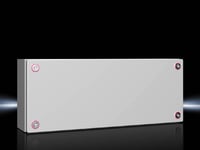 1505000Rittal 1505000 KX Series Small Terminal Box, 500 mm W x 120 mm D x 200 mm H, NEMA 4, Carbon Steel
