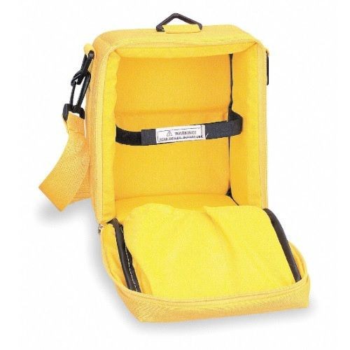 Simpson Electric 00832 Carrying Case, Padded, Yellow, Nylon, For Use With Simpson Model 260 VOMs