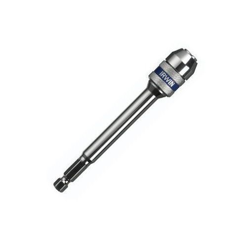 Irwin® Speedbor® 4935705 Lock-N-Load Magnetic Quick-Change Bit Holder, 1/4 in Drive, Carbon Steel